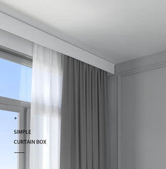 Curtain Track with Single or Double Trail and Valance