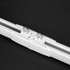 Manual Curtain and Track Set | Custom Fabric & Track Color | Up to 5 Meters (197 Inches / 16.4 Feet)