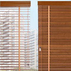 Real Wood Blinds Dual Corded