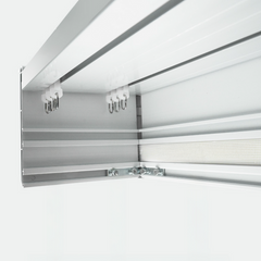 Curtain Track with Single or Double Trail and Valance