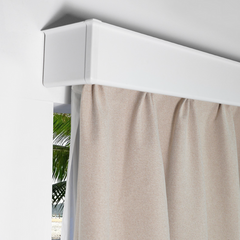 Curtain Track with Single or Double Trail and Valance