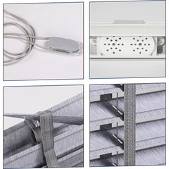 Venetian Blinds 2 Inch Fabric Slats Corded