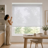 Corded Roller Shades Square Metal Valance