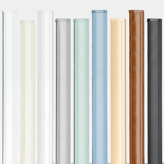 Cordless Mini Blinds 1 Inch Aluminium Slat