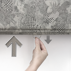 Cordless Roman Shades Spring Auto Up