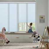Cordless Roller Shades Square Metal Valance