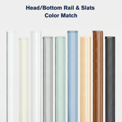 Mini Blinds 1 Inch Aluminium Vinyl Slat Corded Control