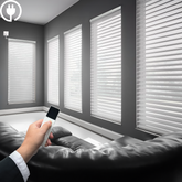 Shangri-La Sheer Shades Hardwired Motorized