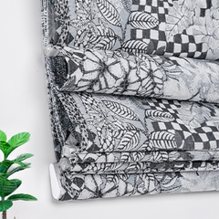 Roman Shades Hardwired Motorized Smart Control