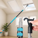 Telescopic Rod Skylight Shads Push Pull Adjustable Rod for Skylight Cordless Window Blinds and Shades,Easy to Pull The Shades Down and Up 39 to 94inch.
