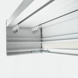 Curtain Track with Single or Double Trail and Valance