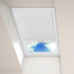 Skylight Shades 100% Blackout & Light Filtering Skylight Cellular Blinds, Cordless Honeycomb Shades