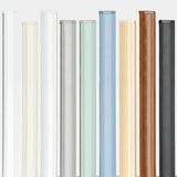 Cordless Mini Blinds 1 Inch Aluminium Slat