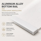 Cordless Roller Shades Square Metal Valance