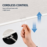 Cordless Roller Shades Square Metal Valance