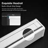 Cordless Roller Shades Square Metal Valance