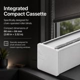 Corded Roller Shades Square Metal Valance