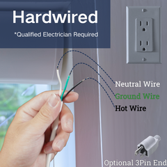 Motorized Mini Blinds Hardwired Smart Motor 1 & 2 Inches Aluminium Slats