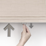 Cordless Roman Shades Spring Auto Up