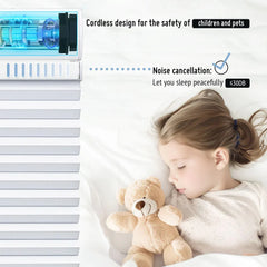 Hardwired Top Down Bottom Up Cellular Shades Alexa Remote Controller Smart Motorized