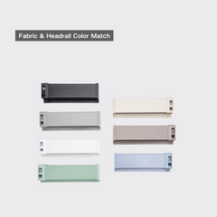 No Drill Corded Aluminum Vinyl Mini Blinds 1 Inch Slats