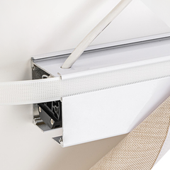 Roman Shades Hardwired Motorized Smart Control