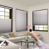 No Drill Detachable Battery One Way Move Top Down Bottom Up Cellular Shades