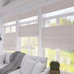 NO Drill Cordless Top Down Bottom Up Roman Shades