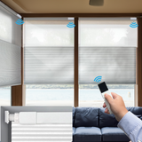 No Drill Detachable Battery One Way Control Day Night Cellular Shades