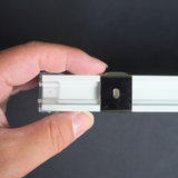 Shallow Mount Battery Motorized Mini Door Shades 1 inch Bracket Install