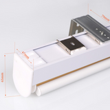 Waterproof Roller Shades Corded for Bathroom and Outdoor Use