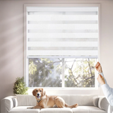 Zebra Blinds Corded Square Metal Valance